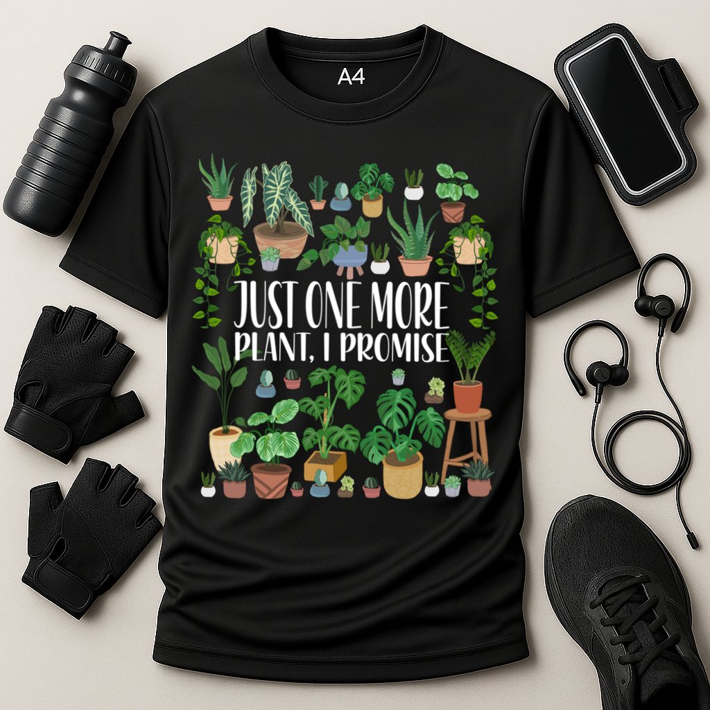 Gardening Gardener Potted Just One More Plant I Promise Meaningful Gift Cooling Performance Crew T-Shirt