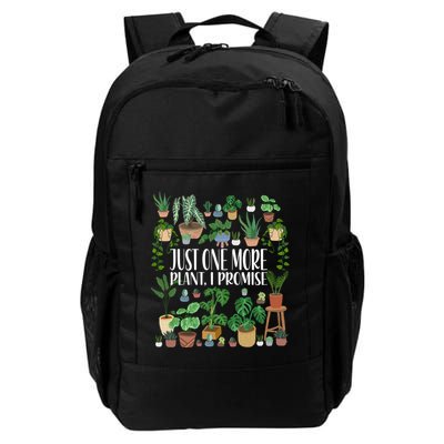 Gardening Gardener Potted Just One More Plant I Promise Meaningful Gift Backpack