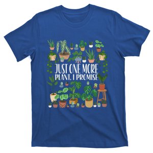 Gardening Gardener Potted Just One More Plant I Promise Meaningful Gift T-Shirt