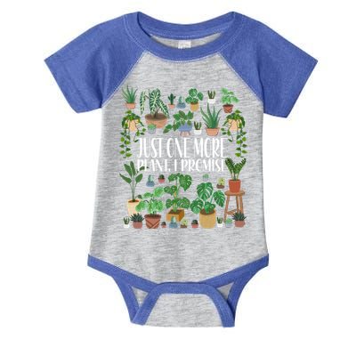 Gardening Gardener Potted Just One More Plant I Promise Meaningful Gift Infant Baby Jersey Bodysuit