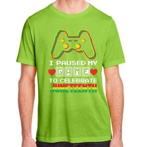 Gamer Game Proud Black Freedom Black History Juneteenth Gift Adult ChromaSoft Performance T-Shirt