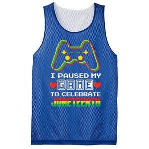 Gamer Game Proud Black Freedom Black History Juneteenth Gift Mesh Reversible Basketball Jersey Tank