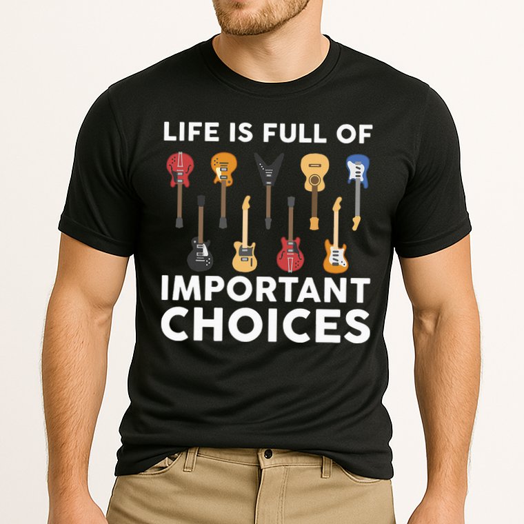 Guitarist Guitar Player Music Lover Cooling Performance Crew T-Shirt