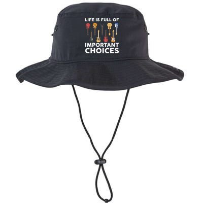Guitarist Guitar Player Music Lover Bucket Hat