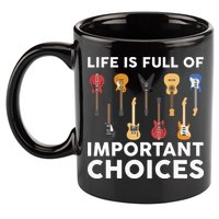 Guitarist Guitar Player Music Lover 11oz C Handle Ceramic Mug