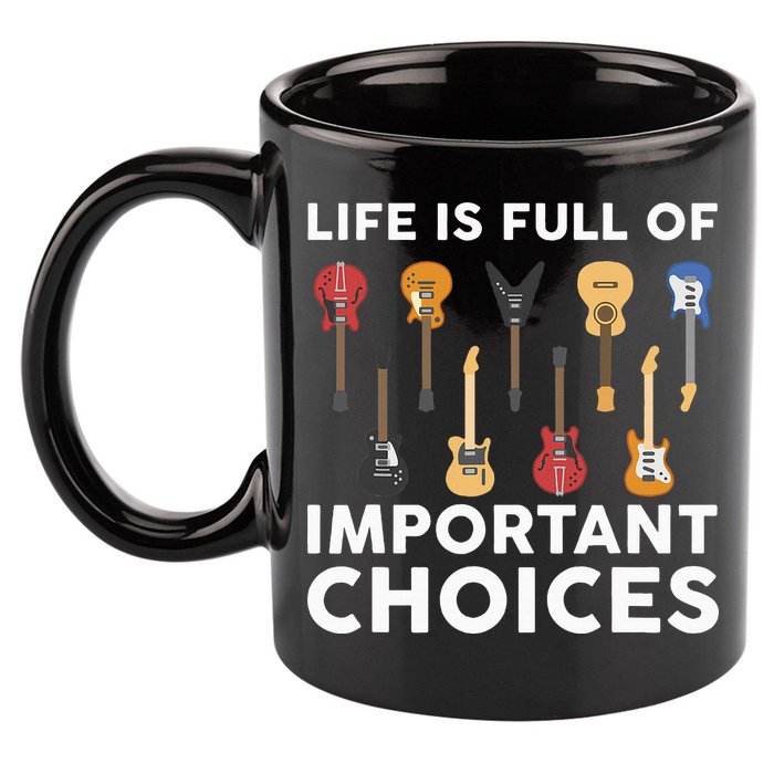 Guitarist Guitar Player Music Lover 11oz C Handle Ceramic Mug