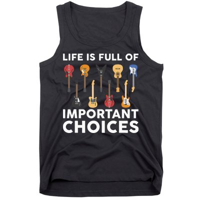 Guitarist Guitar Player Music Lover Tank Top