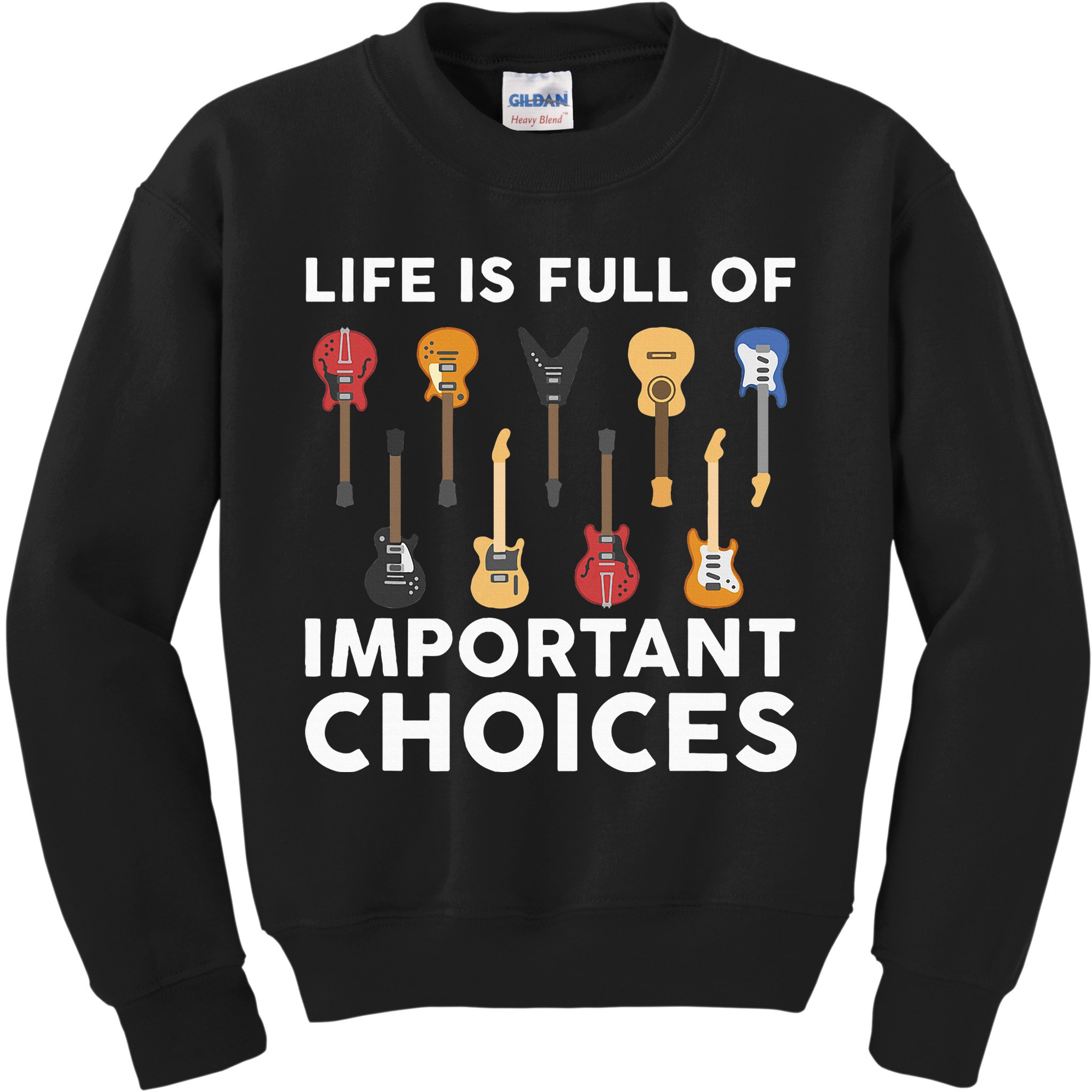 Guitarist Guitar Player Music Lover Kids Sweatshirt