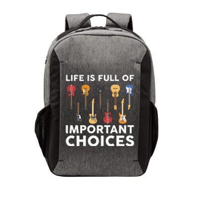 Guitarist Guitar Player Music Lover Vector Backpack