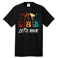 Guitarist Guitar Player Rock Music Lover Guitar Tall T-Shirt