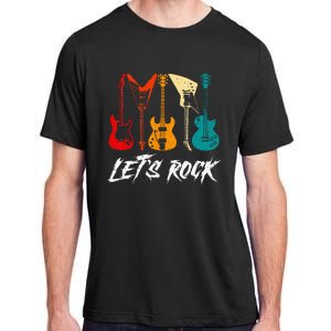 Guitarist Guitar Player Rock Music Lover Guitar Adult ChromaSoft Performance T-Shirt