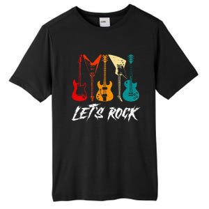 Guitarist Guitar Player Rock Music Lover Guitar Tall Fusion ChromaSoft Performance T-Shirt