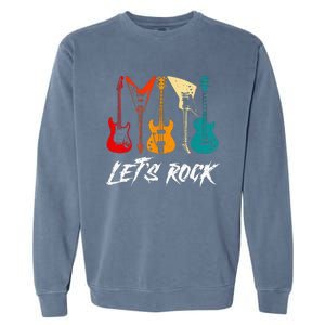 Guitarist Guitar Player Rock Music Lover Guitar Garment-Dyed Sweatshirt