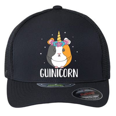 Guinicorn Guinea Pig Pet Owners Gift Flexfit Unipanel Trucker Cap