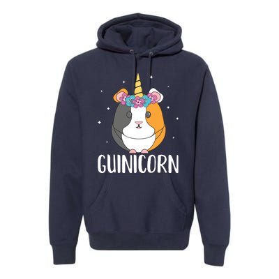 Guinicorn Guinea Pig Pet Owners Gift Premium Hoodie