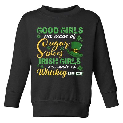 Good Girl Patrick Irish Girl Toddler Sweatshirt