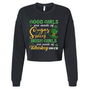 Good Girl Patrick Irish Girl Cropped Pullover Crew