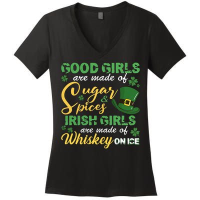 Good Girl Patrick Irish Girl Women's V-Neck T-Shirt