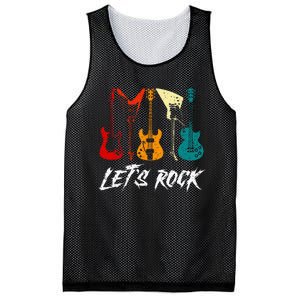 Guitarist Guitar Player Rock Music Lover Guitar Mesh Reversible Basketball Jersey Tank