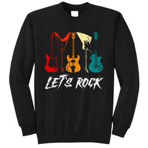 Guitarist Guitar Player Rock Music Lover Guitar Tall Sweatshirt