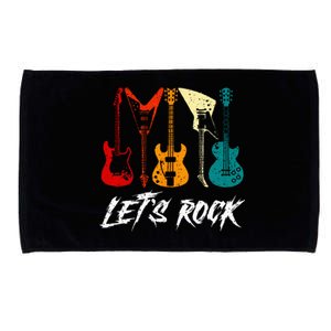 Guitarist Guitar Player Rock Music Lover Guitar Microfiber Hand Towel