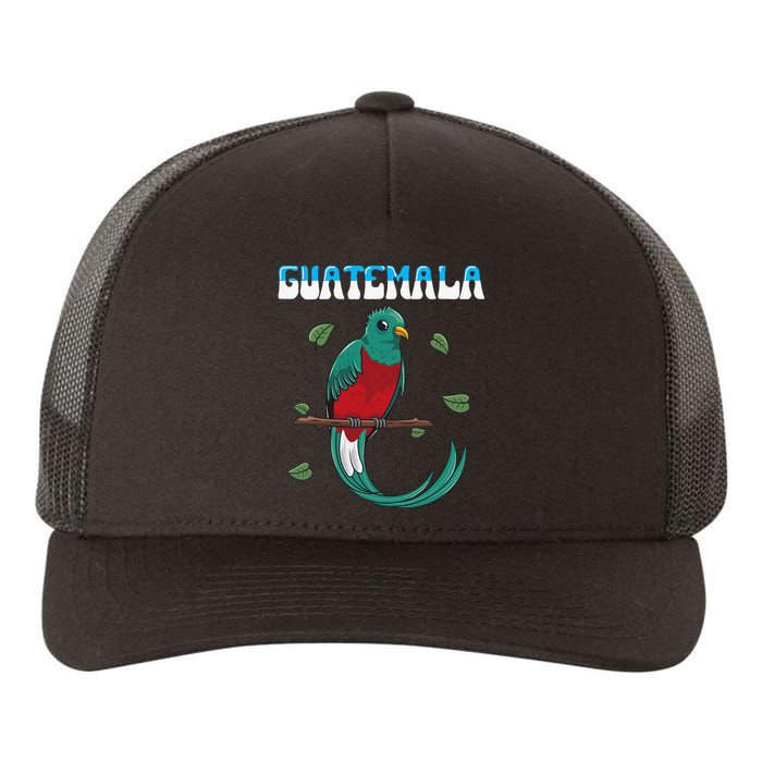 Guatemala Guatemalan Quetzal funny quote Yupoong Adult 5-Panel Trucker Hat