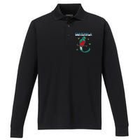 Guatemala Guatemalan Quetzal funny quote Performance Long Sleeve Polo