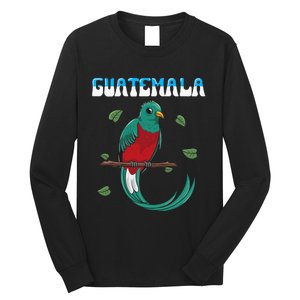 Guatemala Guatemalan Quetzal funny quote Long Sleeve Shirt