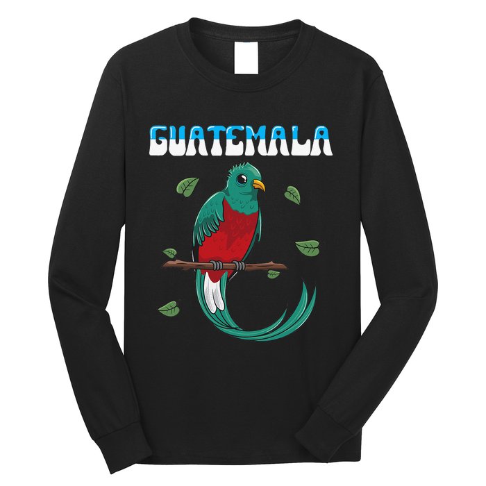 Guatemala Guatemalan Quetzal funny quote Long Sleeve Shirt