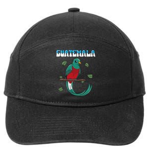 Guatemala Guatemalan Quetzal funny quote 7-Panel Snapback Hat