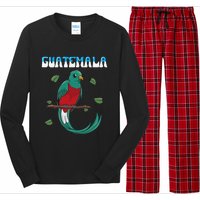 Guatemala Guatemalan Quetzal funny quote Long Sleeve Pajama Set