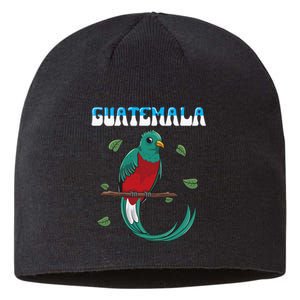 Guatemala Guatemalan Quetzal funny quote Sustainable Beanie