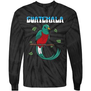 Guatemala Guatemalan Quetzal funny quote Tie-Dye Long Sleeve Shirt