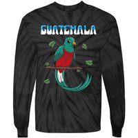 Guatemala Guatemalan Quetzal funny quote Tie-Dye Long Sleeve Shirt