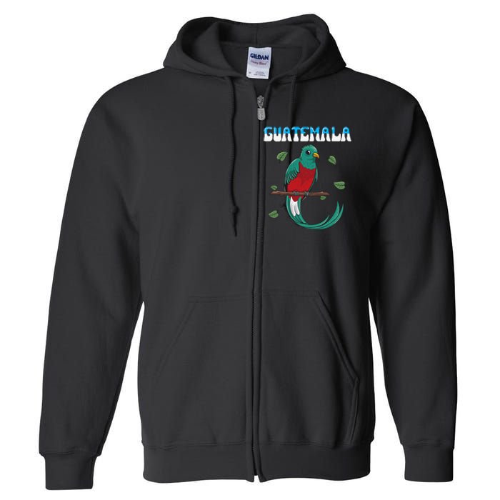 Guatemala Guatemalan Quetzal funny quote Full Zip Hoodie