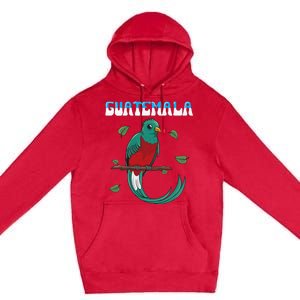 Guatemala Guatemalan Quetzal funny quote Premium Pullover Hoodie