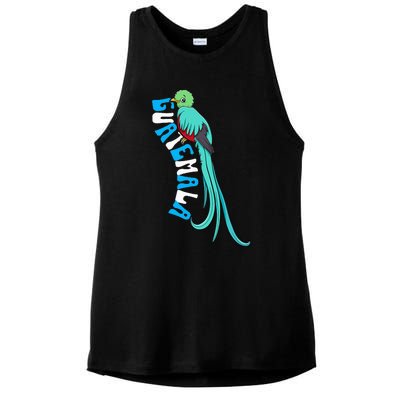 Guatemala Guatemalan Quetzal Ladies PosiCharge Tri-Blend Wicking Tank