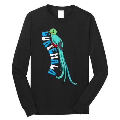 Guatemala Guatemalan Quetzal Long Sleeve Shirt