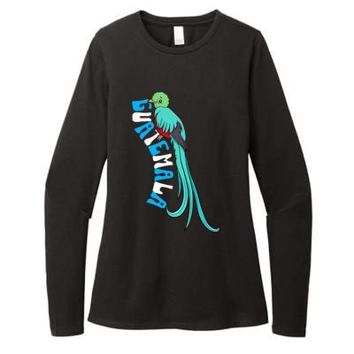 Guatemala Guatemalan Quetzal Womens CVC Long Sleeve Shirt