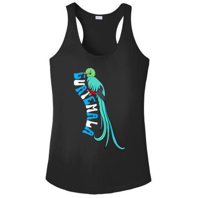 Guatemala Guatemalan Quetzal Ladies PosiCharge Competitor Racerback Tank