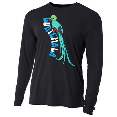 Guatemala Guatemalan Quetzal Cooling Performance Long Sleeve Crew