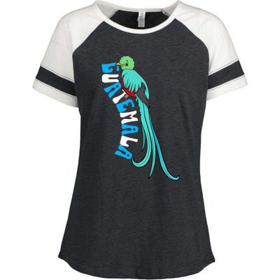 Guatemala Guatemalan Quetzal Enza Ladies Jersey Colorblock Tee