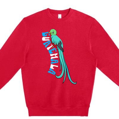 Guatemala Guatemalan Quetzal Premium Crewneck Sweatshirt