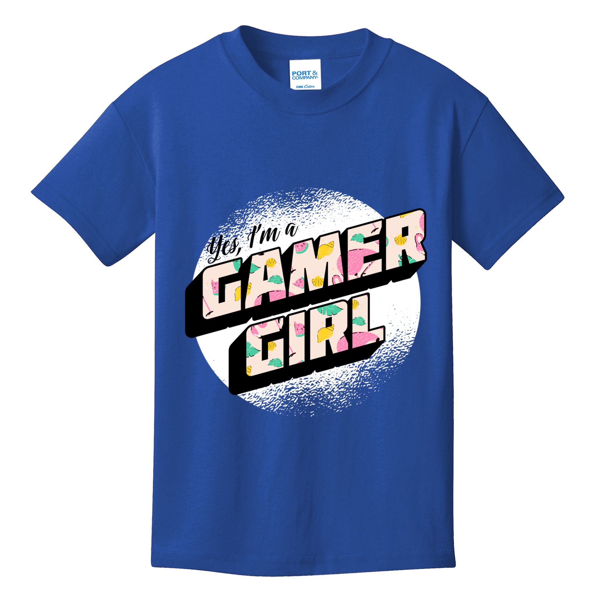 Girl Gaming Quote For A Gamer Gift Kids T-Shirt