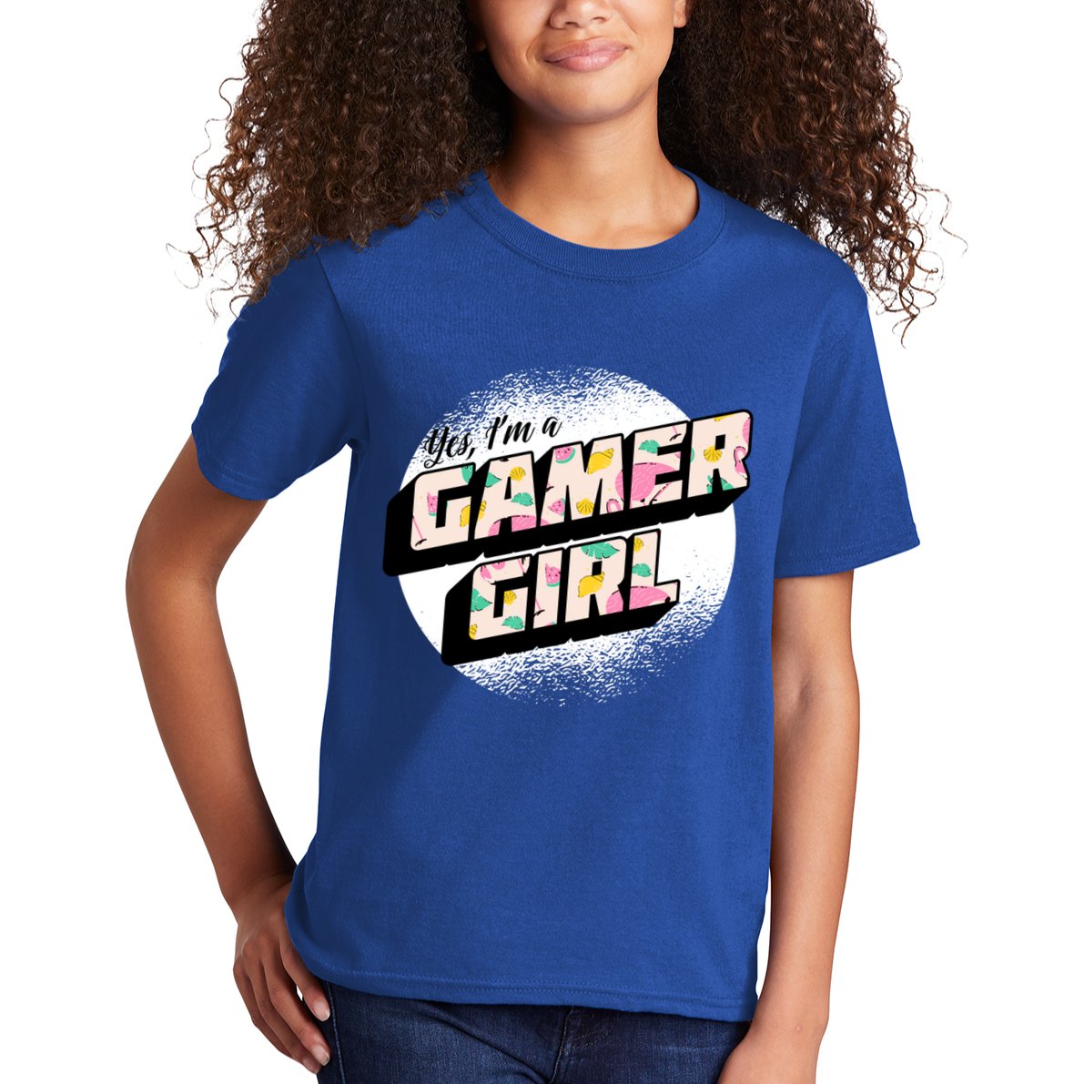 Girl Gaming Quote For A Gamer Gift Kids T-Shirt