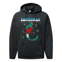 Guatemala Guatemalan Quetzal Performance Fleece Hoodie