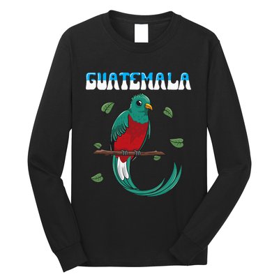 Guatemala Guatemalan Quetzal Long Sleeve Shirt