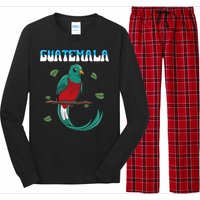 Guatemala Guatemalan Quetzal Long Sleeve Pajama Set