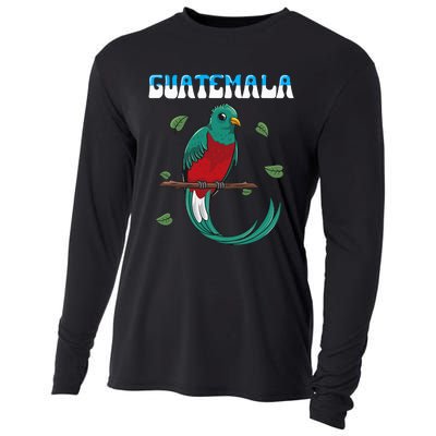 Guatemala Guatemalan Quetzal Cooling Performance Long Sleeve Crew