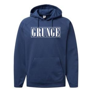 Grunge Performance Fleece Hoodie